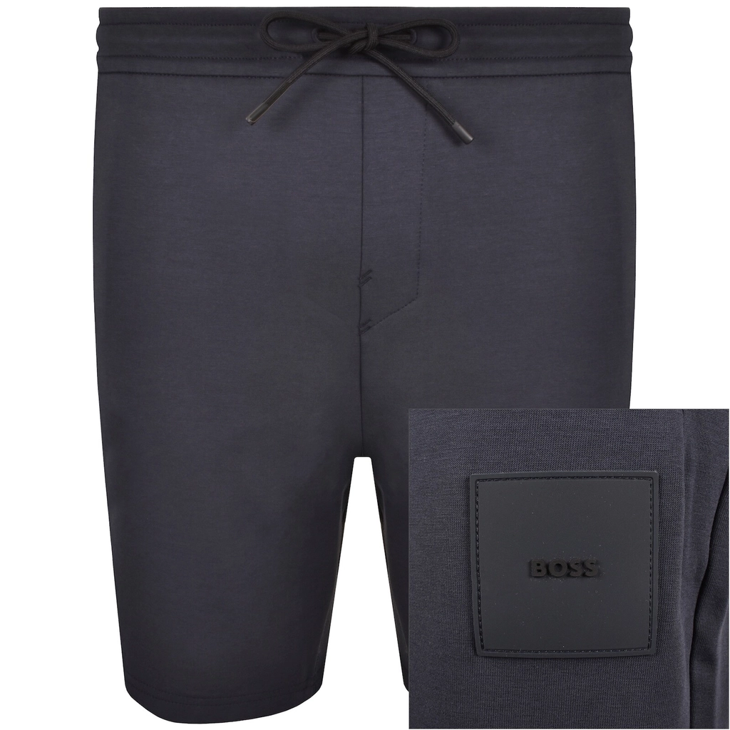 Boss Athleisure BOSS Headlo Rib Shorts Navy